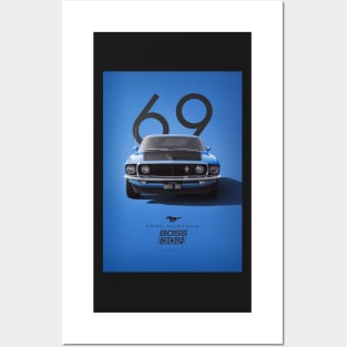 Special Edition Ford Mustang Boss 302 Posters and Art